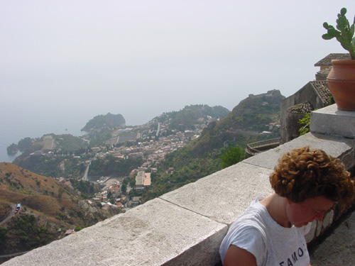 taormina vanuit castelmola