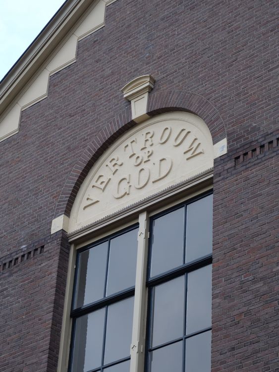 tekst gebouw